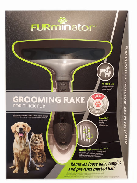 Furminator Grooming Rake Thick Fur – Reptile Direct Australia