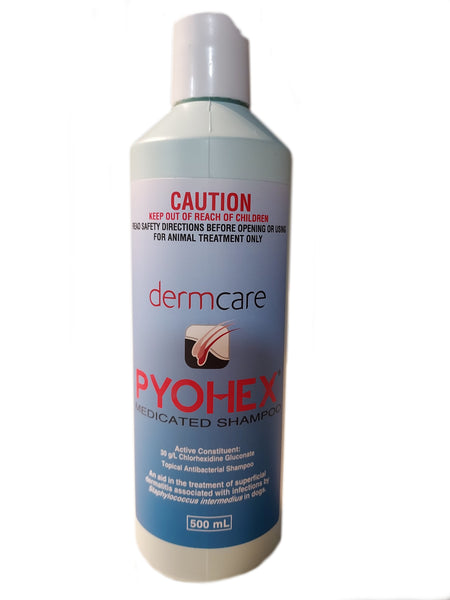 Pyohex Medicated Shampoo 500ml – Reptile Direct Australia