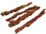 Dried Bully Pizzle Twisted Sticks 1kg Australian pet dog chew treat