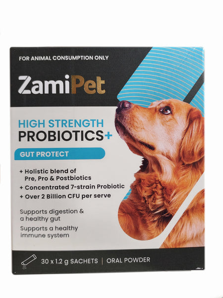Zamipet Probiotics Gut Protect 30's