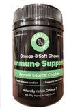 Immune Support Soft Chews 40's chicken Australian dog treats