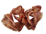 Dried Pig Ear Strips 1kg dog treat