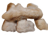 Small Dried Rabbit Feet Hair On 5pc Australian pet dog chew treat