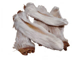 Small Dried Rabbit Ears Hair On 5pc Australian pet dog chew treat