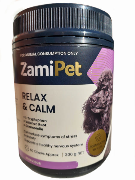 Zamipet Relax & Calm Chews 60's