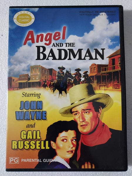 Angel and the Badman - DVD movie - used – Reptile Direct Australia