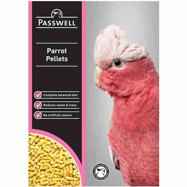 Passwell Parrot Feed Pellets 5kg