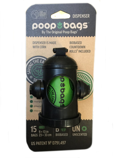 Poop Bags Hydrant Dispenser with 15 bags