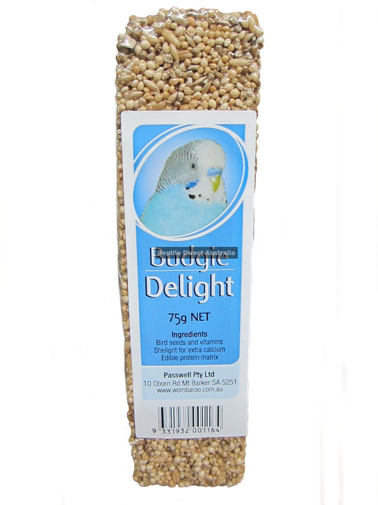 Avian Delight Budgie 100g Reptile Direct Australia