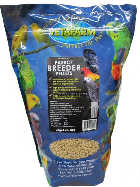 Vetafarm Parrot Breeder Pellets 10kg