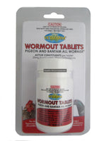 Vetafarm Pigeon and Bantam Wormout Tablets 50pk