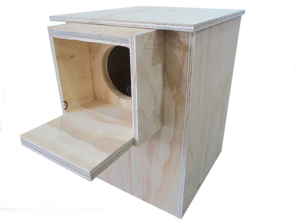 3 x Cockatiel Bird Nest Box Plywood