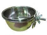 Stainless Steel Bird Feed Water Cup 10oz