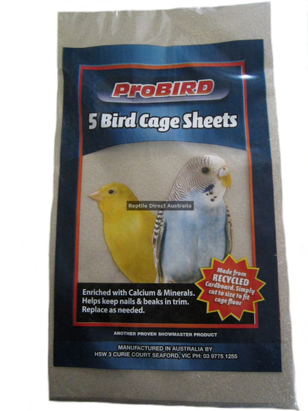 Probird Bird Cage Sand Sheets 5pk
